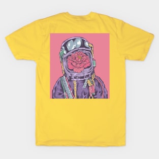 Aesthetic Colorful Astronaut T-Shirt